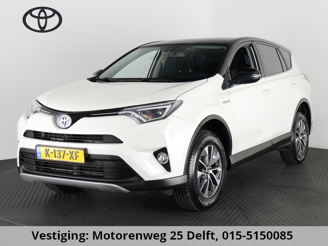 Toyota RAV4 - 2.5 HYBRID FIRST EDITION BI-TONE AUTOMAAT 2e EIG. 100% ONDERHOUDEN.NAVI.PDC.CLIMA.CRUISE - AutoWereld.nl
