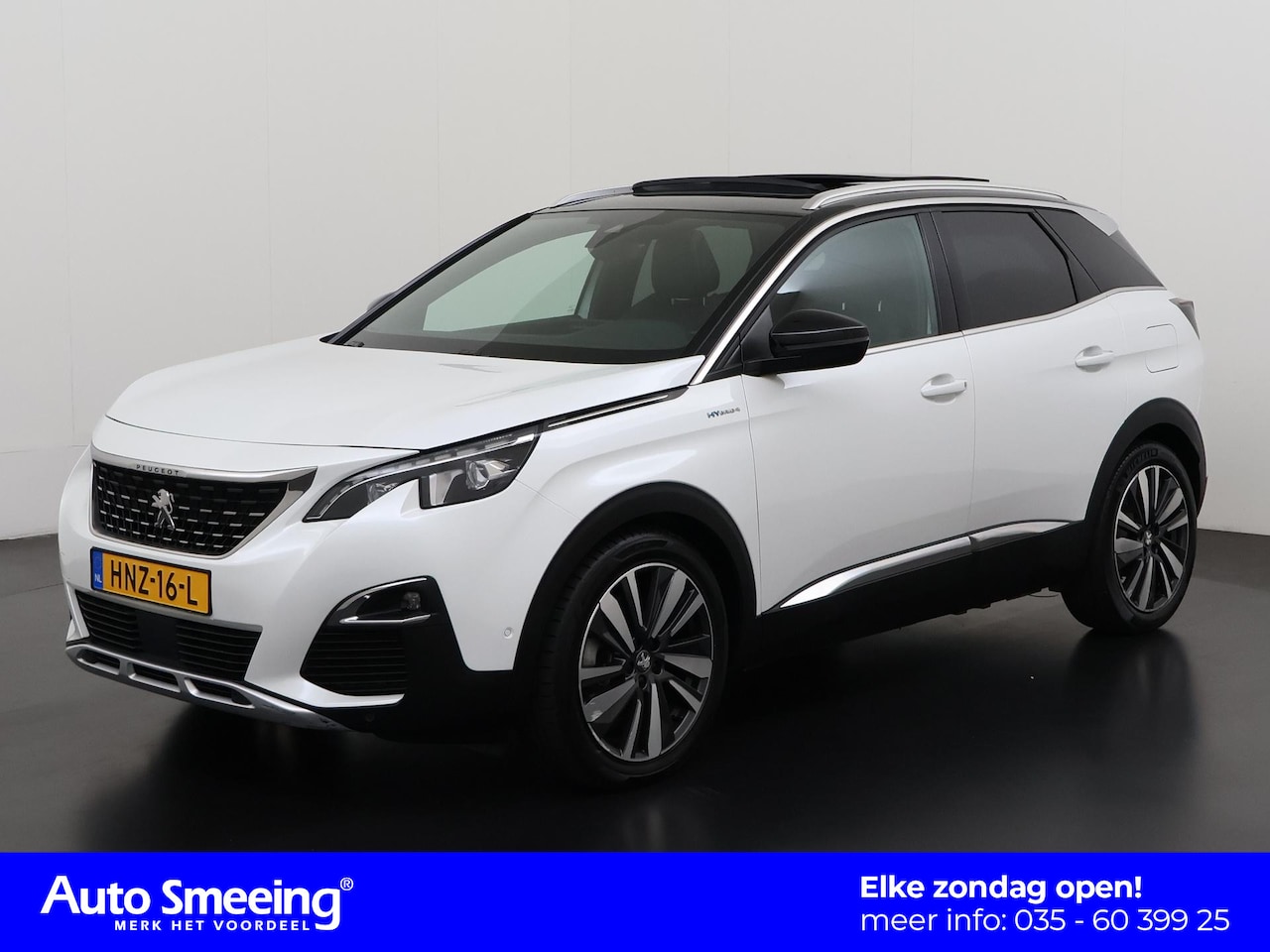 Peugeot 3008 - 1.6 HYbrid4 300 GT | Panoramadak | Leder | Memory stoel |Stoelmassage | Zondag Open! - AutoWereld.nl