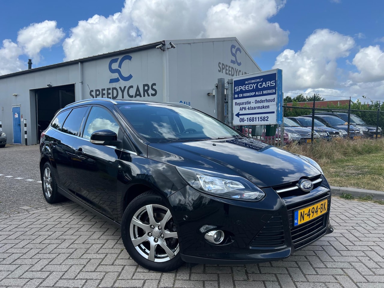 Ford Focus Wagon - 1.0 EcoBoost Titanium 2013 Cruise Clima PDC - AutoWereld.nl