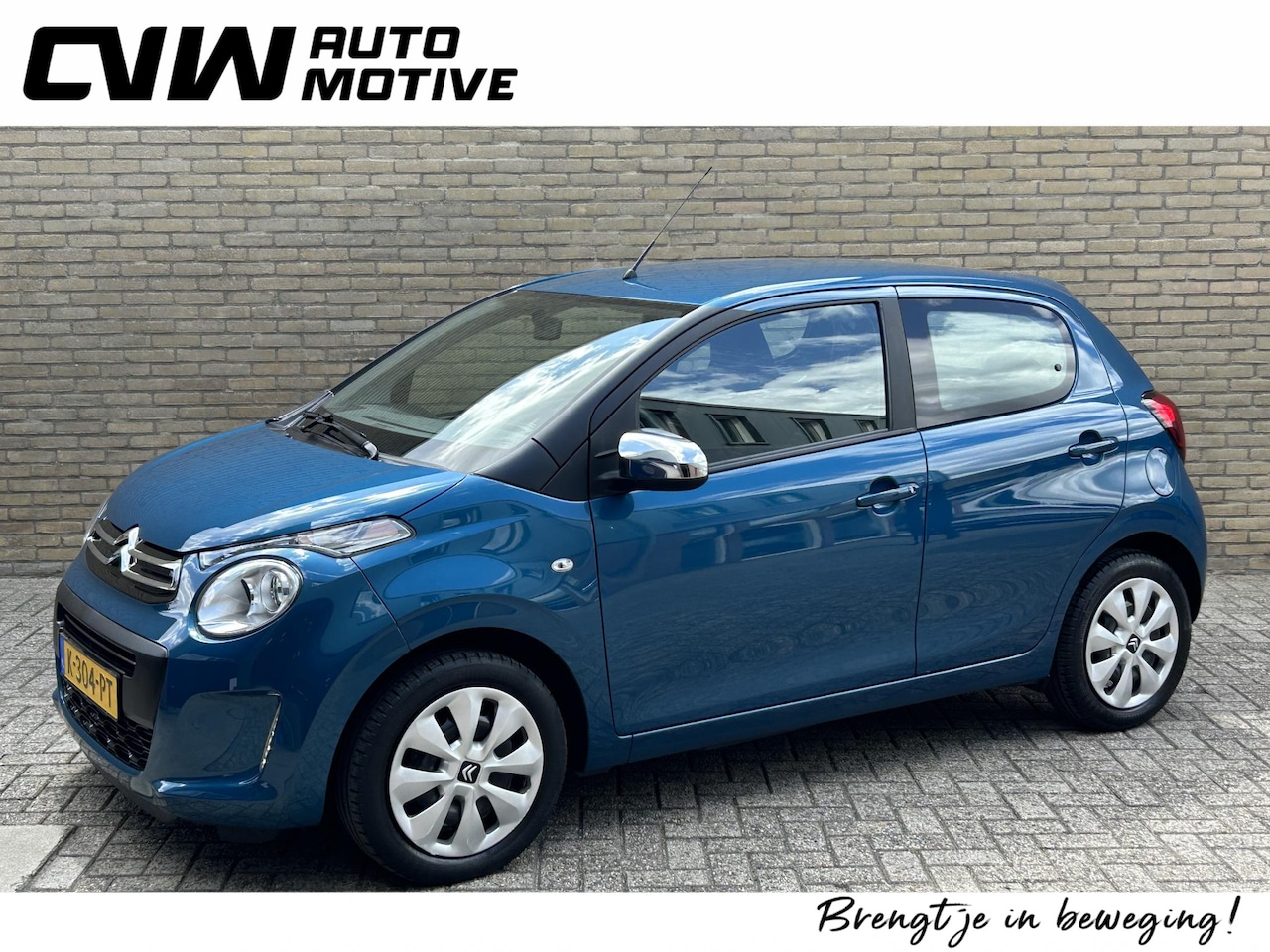 Citroën C1 - 1.0 VTi Feel | 5-deurs | Airco | Bluetooth | Cruise control | LED dagrijverlichting | DAB - AutoWereld.nl