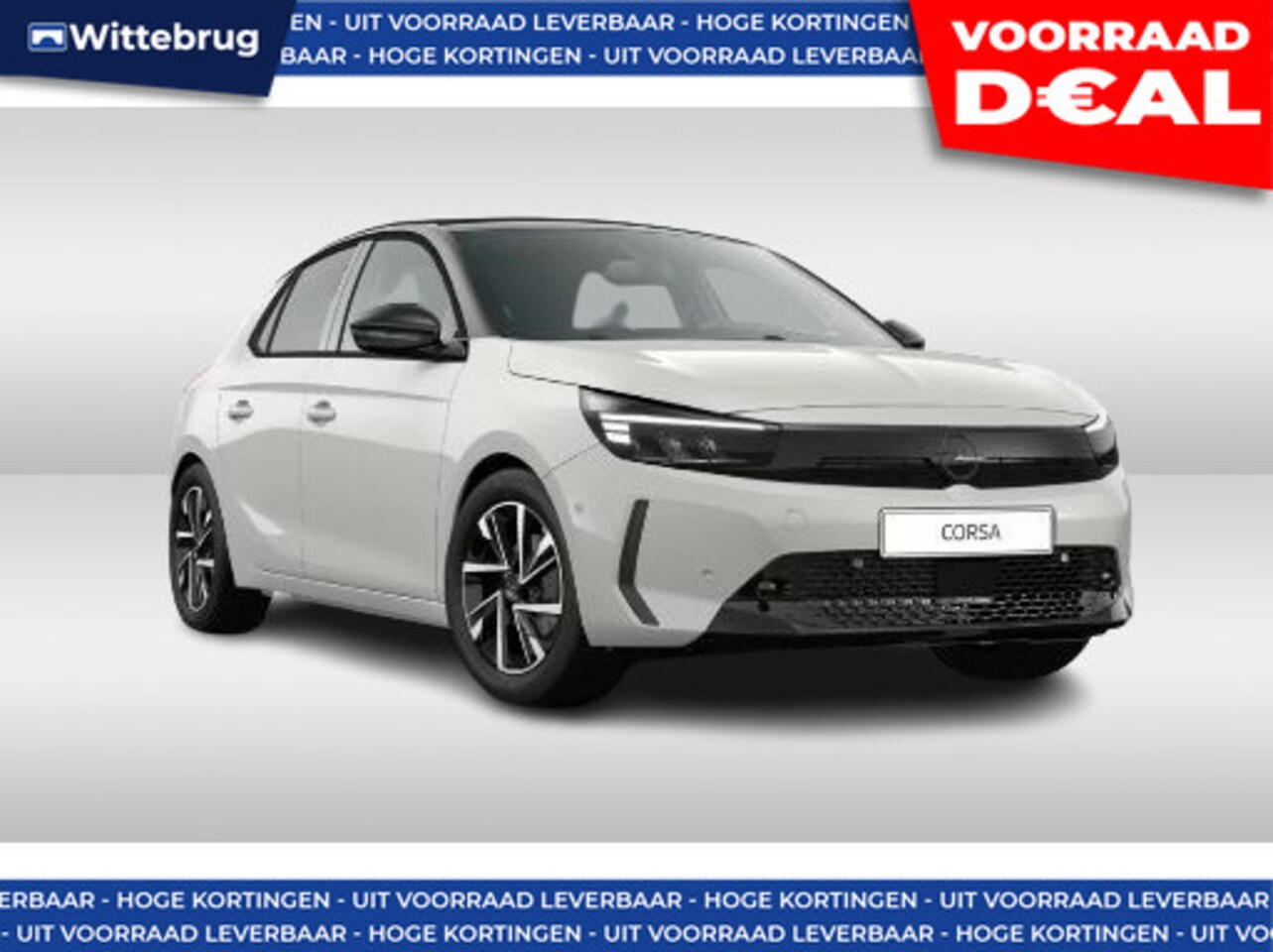 Opel Corsa - 1.2 Turbo GS UIT VOORRAAD LEVERBAAR - DIRECT RIJDEN | Infortainment pakket - AutoWereld.nl