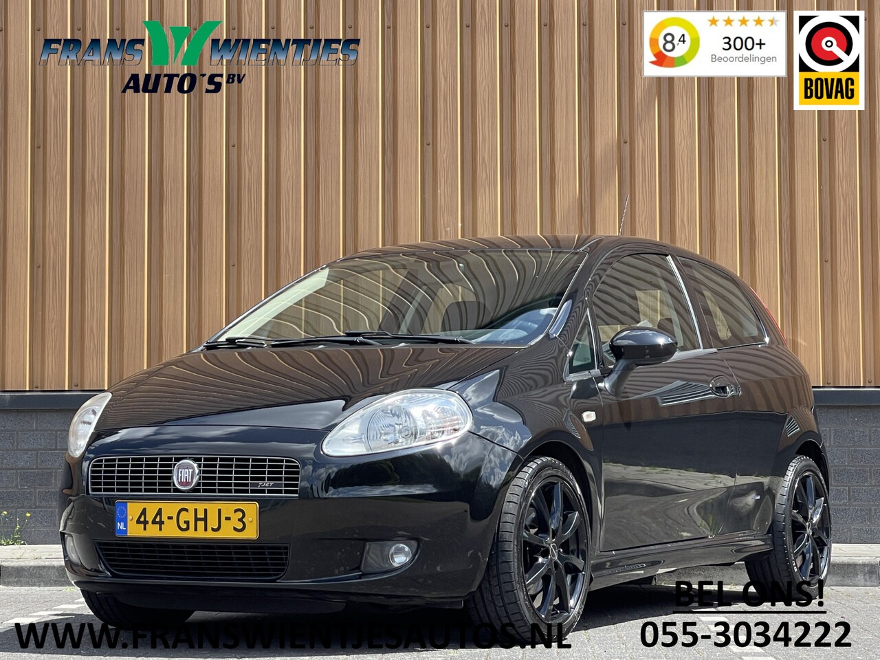 Fiat Grande Punto - 1.4-16V Sport | Airconditioning | Origineel Nederlands | Centrale Vergrendeling Met Afstan - AutoWereld.nl