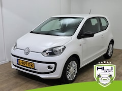 Volkswagen Up! - 1.0 high up BlueMotion met cruisecontrol | Unieke uitvoering | Tweedehands Up in wit | Nav