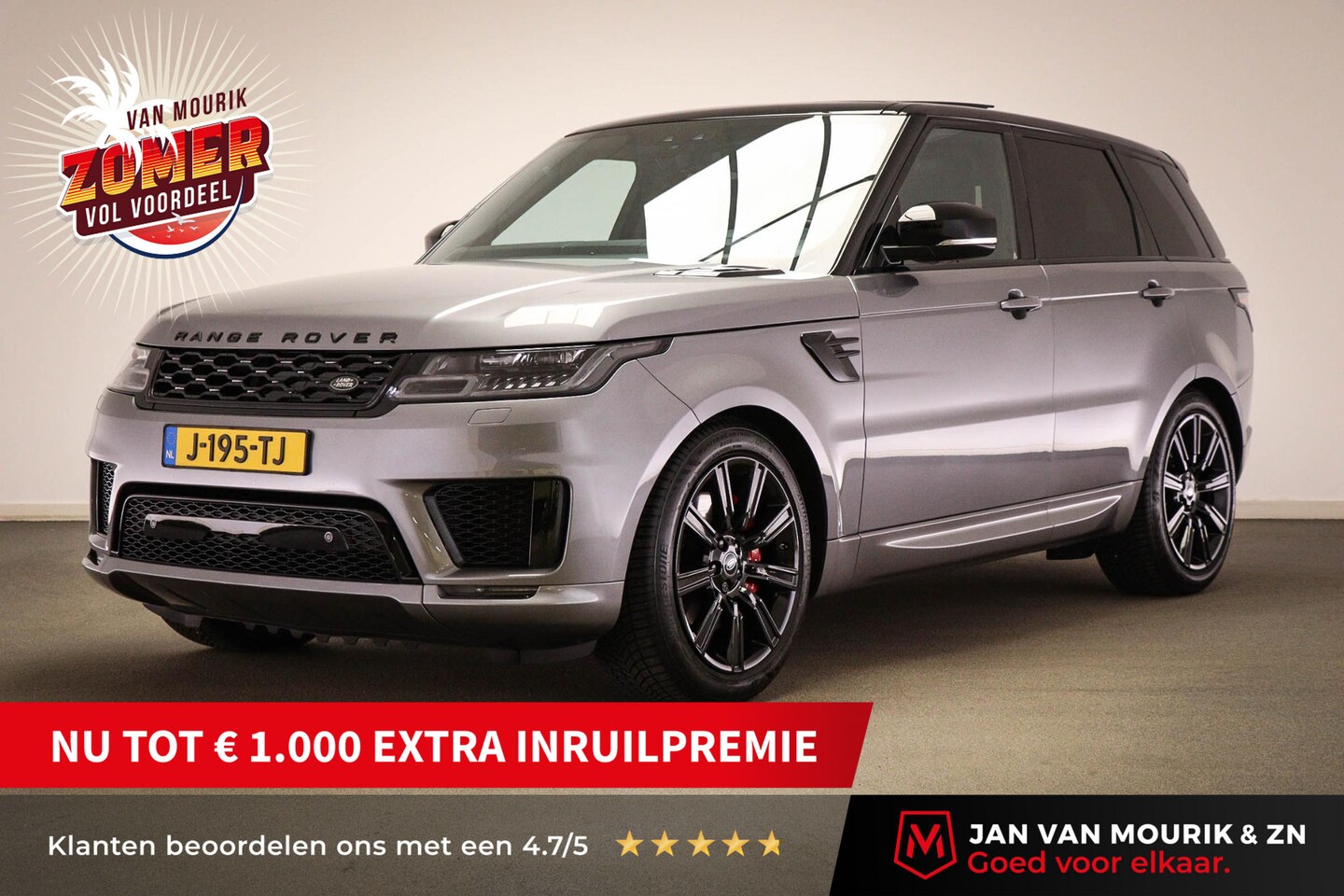 Land Rover Range Rover Sport - 2.0 P400e HSE Dynamic | PANORAMADAK | STUURVERWARMING | STOELKOELING | APPLE | DAB | TREKH - AutoWereld.nl