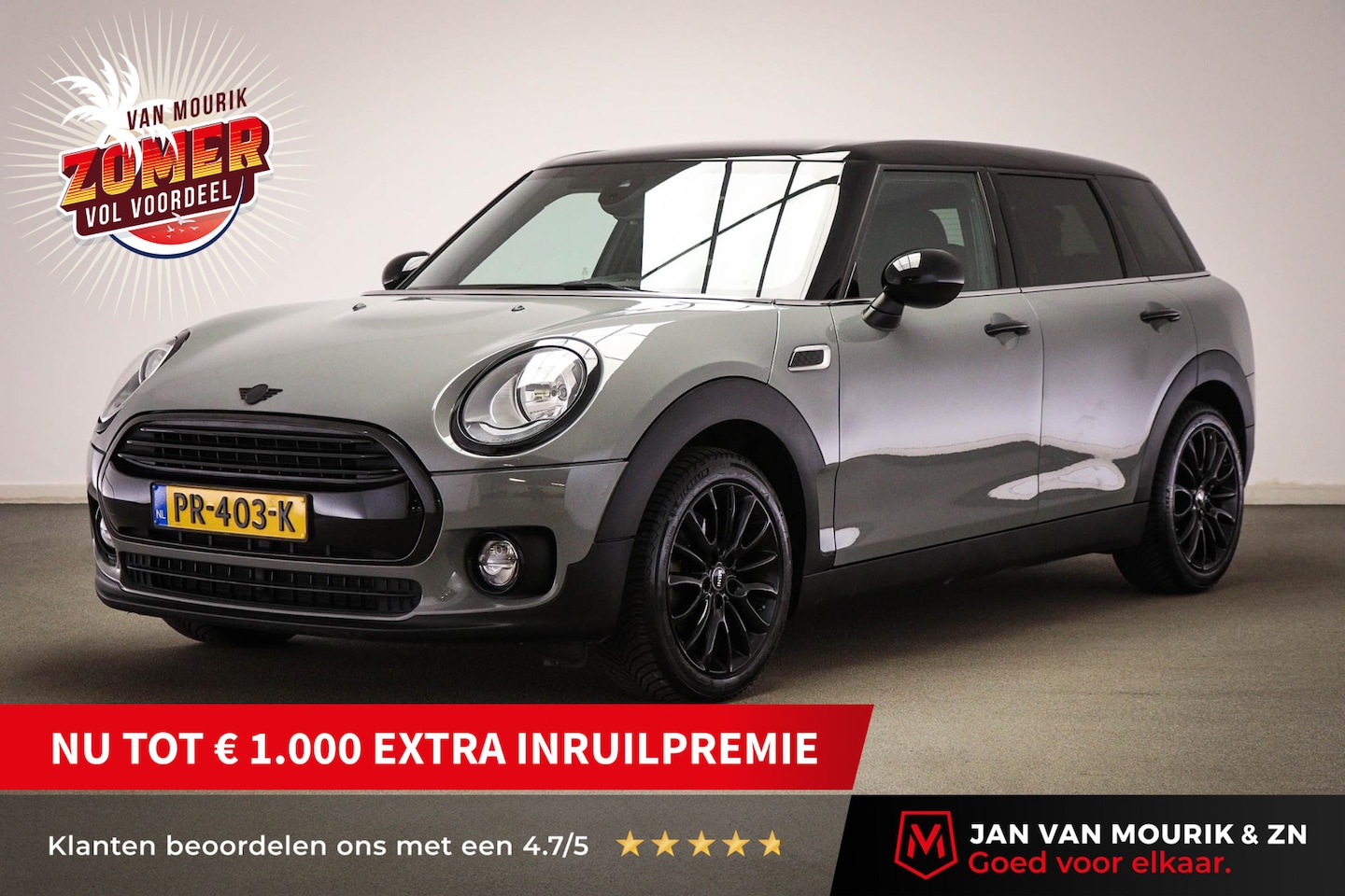 MINI Clubman - Mini 1.5 Cooper Business | AIRCO | CRUISE CONTROL | NAVI | PDC | 17" - AutoWereld.nl
