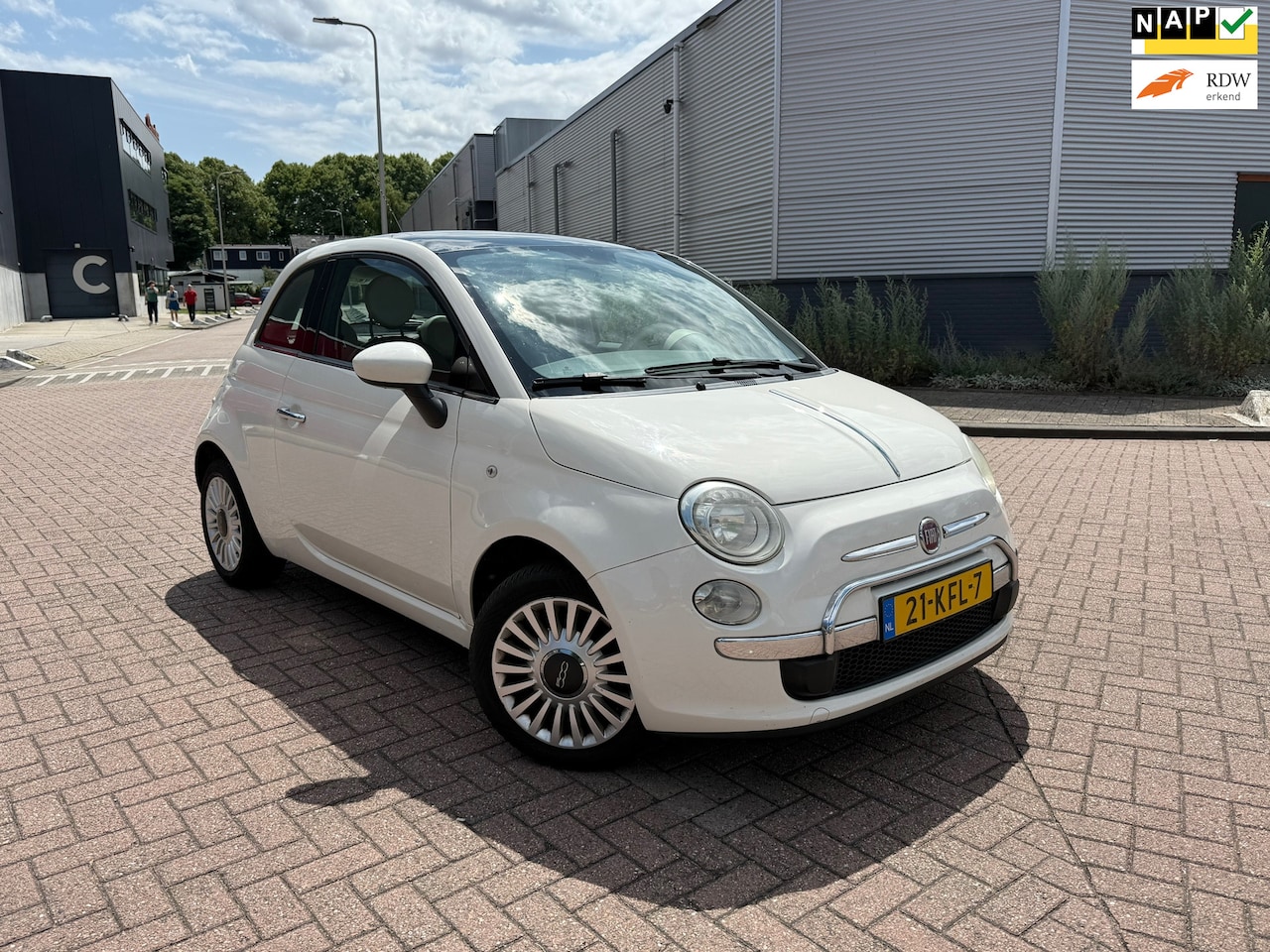 Fiat 500 - 1.2 Lounge AUTOMAAT AIRCO APK Glas DAK - AutoWereld.nl