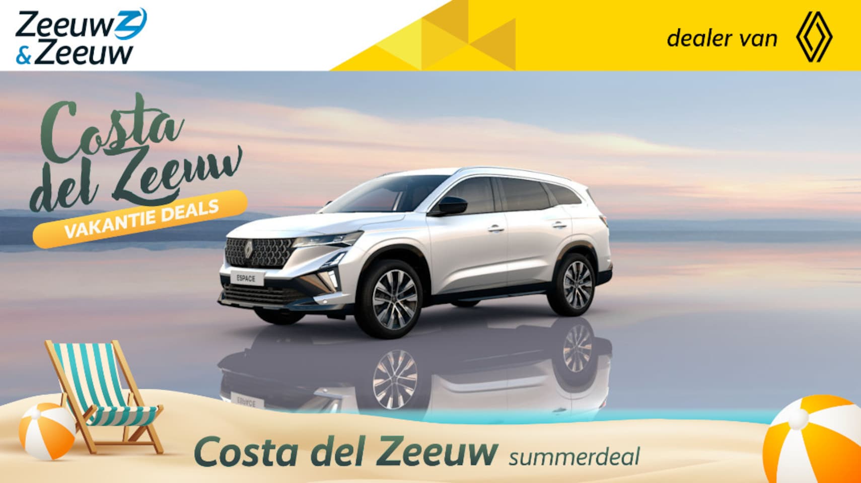 Renault Espace - E-Tech full hybrid 200 techno 7p. * NIEUW MODEL, NU TE BESTELLEN * NU € 1000,- KORTING * - AutoWereld.nl