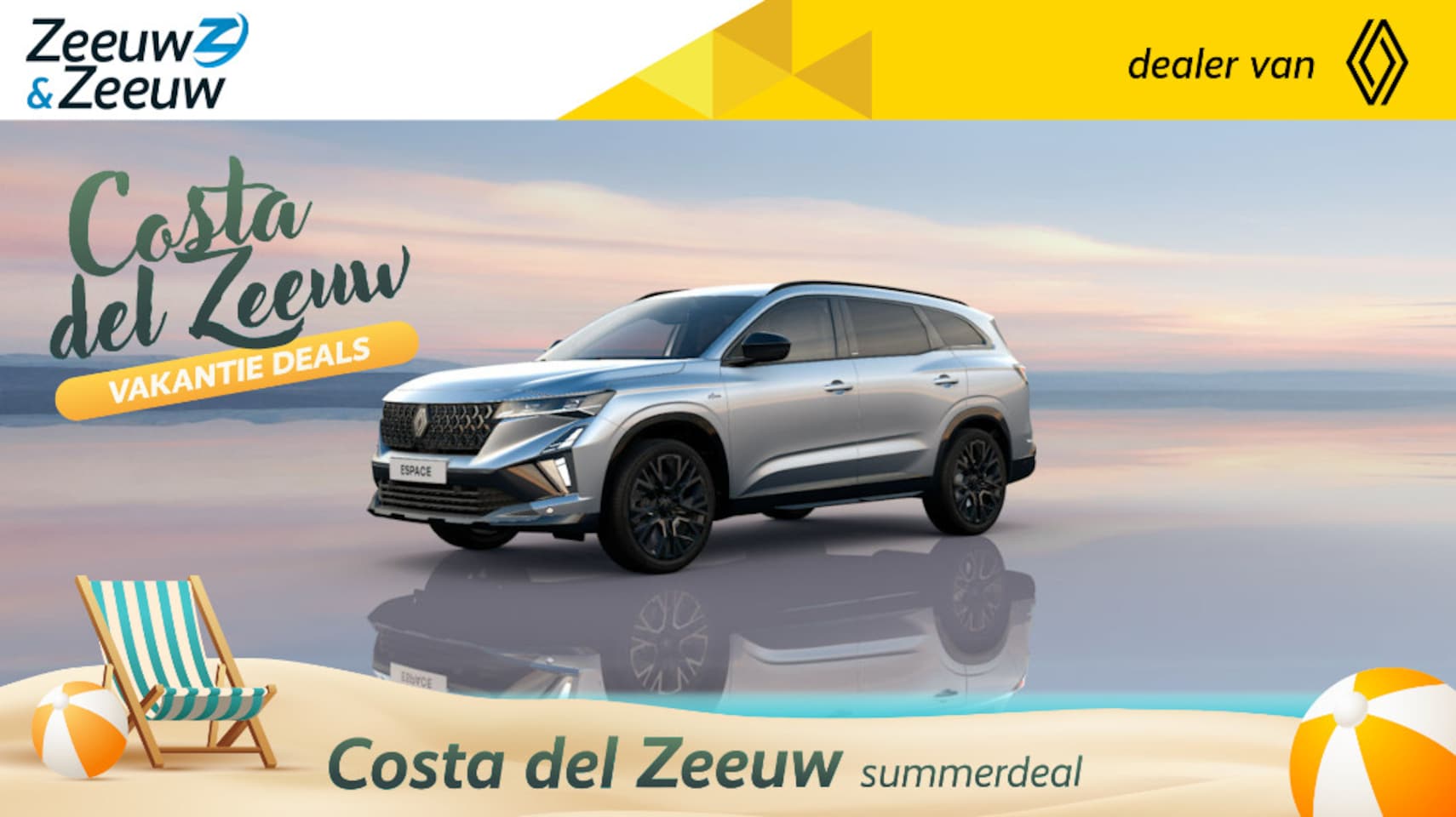 Renault Espace - E-Tech full hybrid 200 esprit Alpine 5p. * NIEUW MODEL * NU TE BESTELLEN * NU € 1.000,- KO - AutoWereld.nl