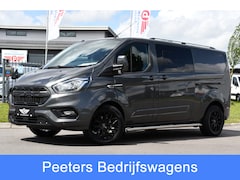 Ford Transit Custom - 320 2.0 TDCI L2H1 Raptor Edition DC Limited Camera, Cruise, Sensoren, 130PK, Automaat, Mul