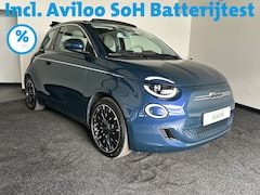 Fiat 500 C - La Prima 42 kWh | Lederen bekleding | Parkeercamera | Stoelverwarming | Soh (batterijcheck