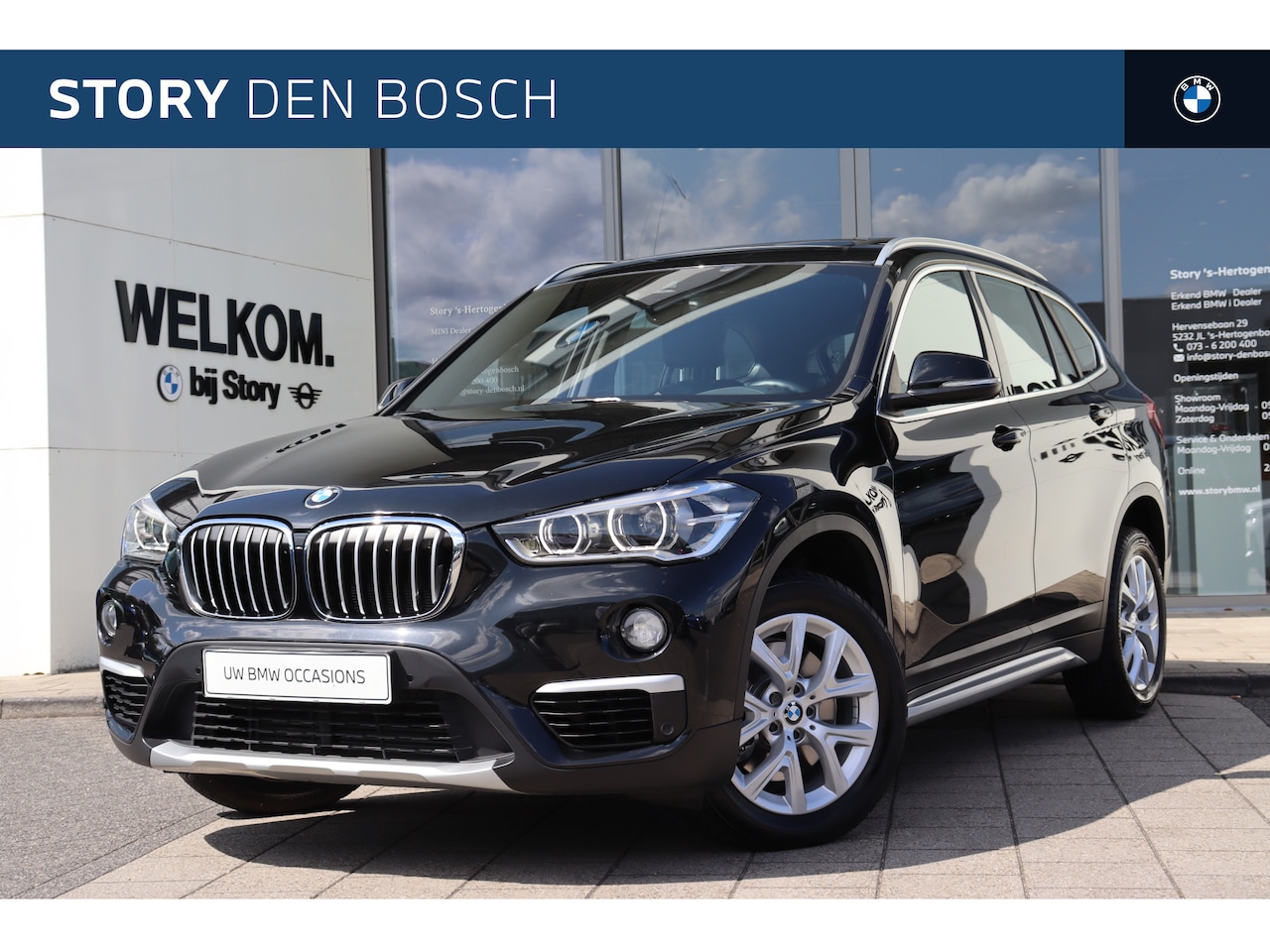 BMW X1 - sDrive20i High Executive xLine automaat / Panoramadak / Trekhaak / Achteruitrijcamera / Sp - AutoWereld.nl