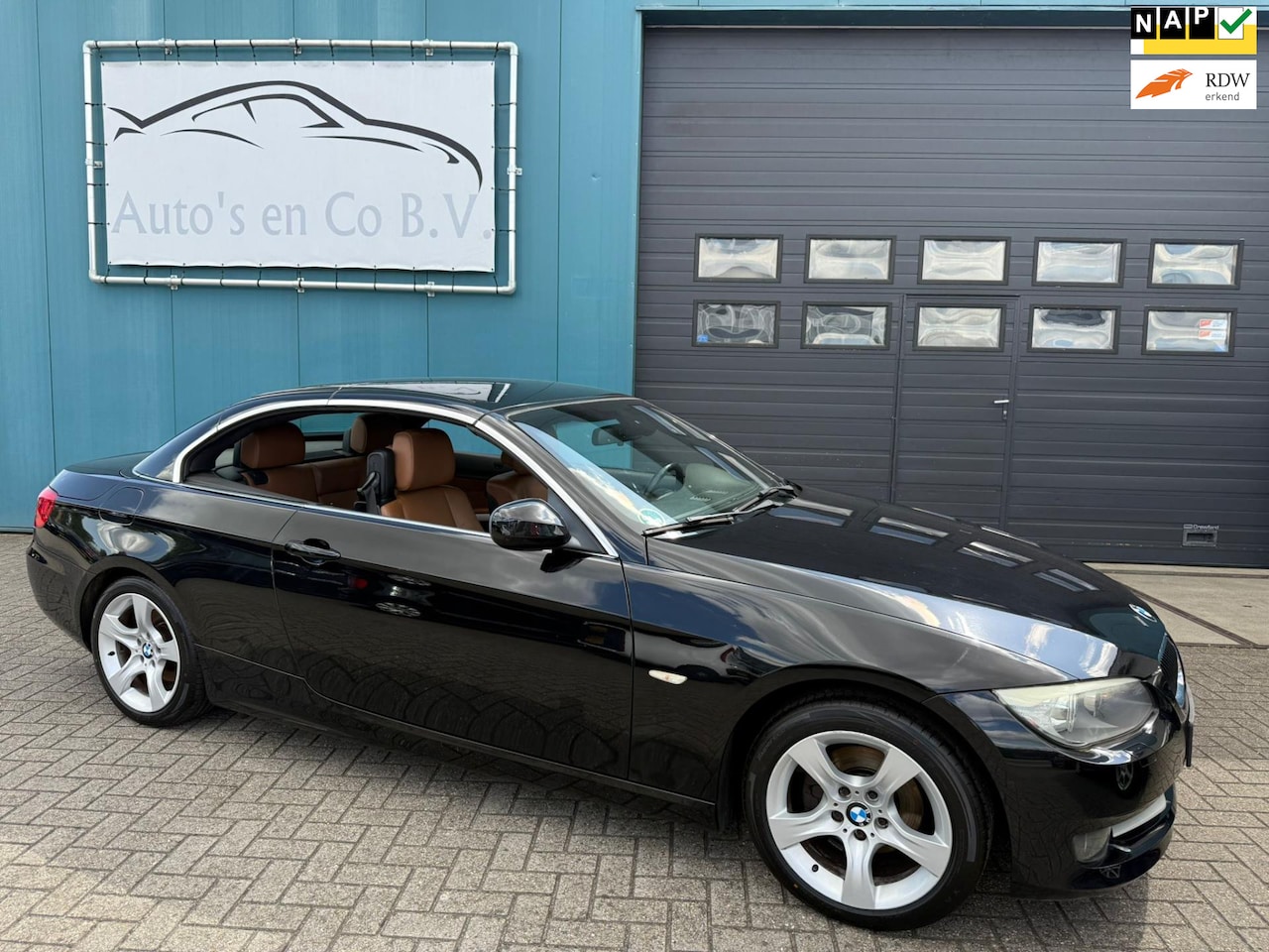 BMW 3-serie Cabrio - 318i MOTORSCHADE Facelift model Leder Clima Cruise 17" Pdc - AutoWereld.nl