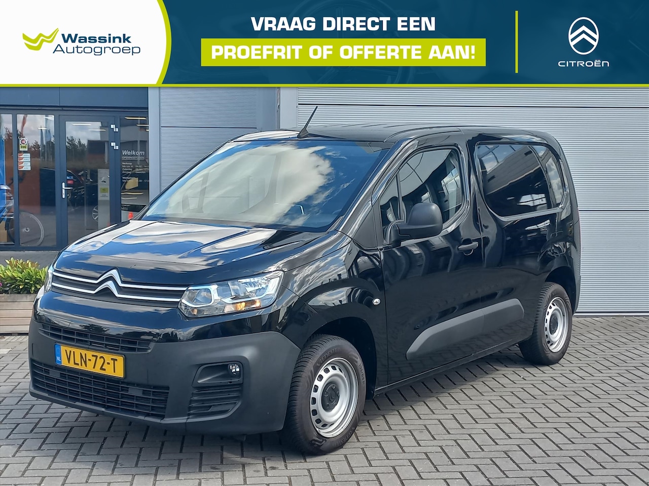 Citroën Berlingo - Van 1.5 HDi 75pk | Airconditioning | Navigatie by app | Trekhaak (1230kg) | Cruise control - AutoWereld.nl