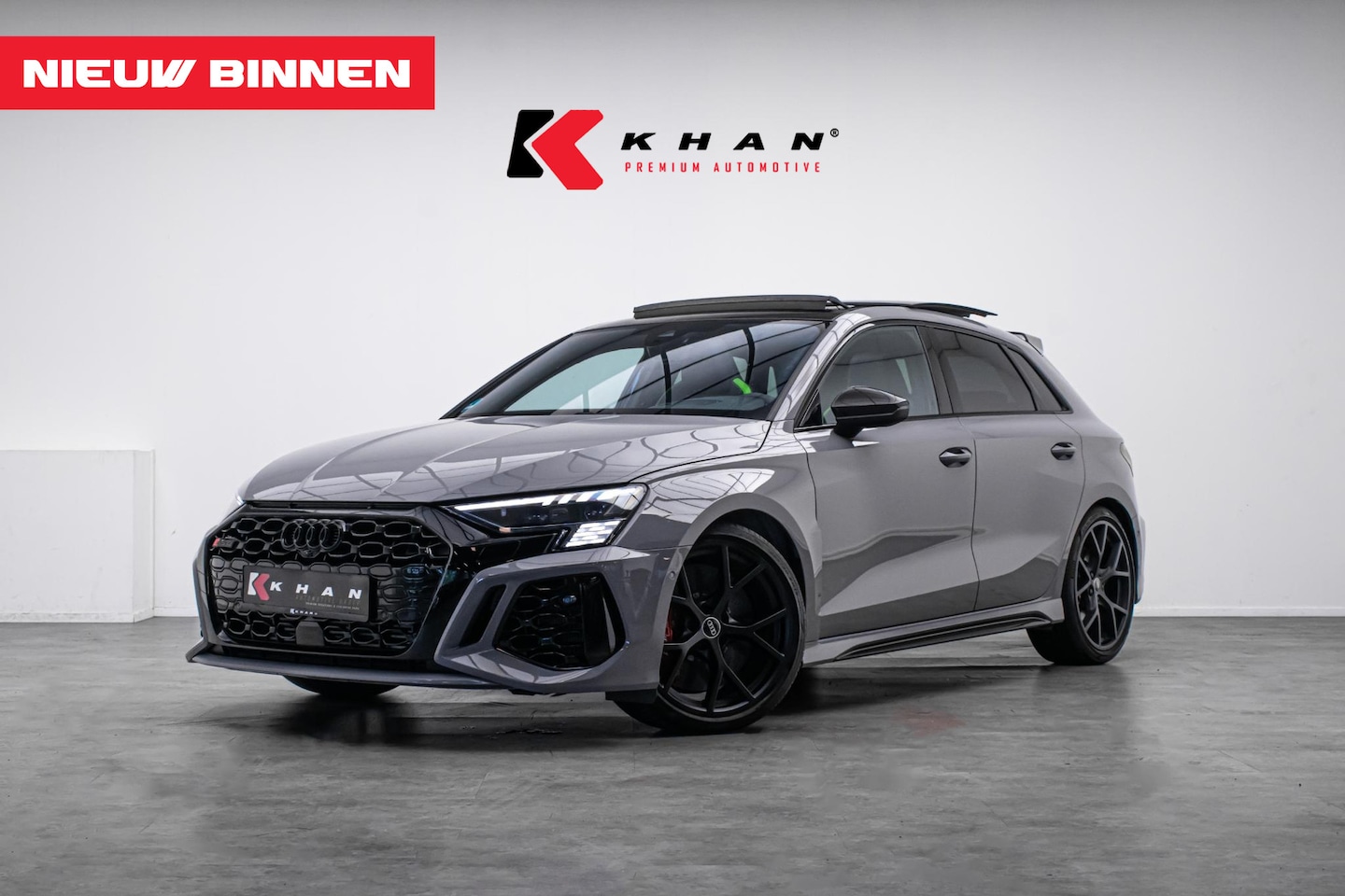Audi RS3 - Sportback 2.5 TFSI Quattro |Pano|Massage|Ceramic|Carbon|Memory|VOLL| - AutoWereld.nl