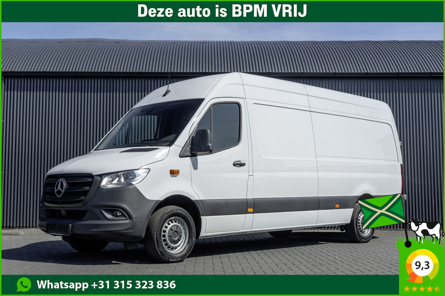 Mercedes-Benz Sprinter - 315 CDI | L3H2 | 3.5T Trekgewicht | Mbux | Camera | CarPlay | Navi | Climate | Cruise | PD - AutoWereld.nl