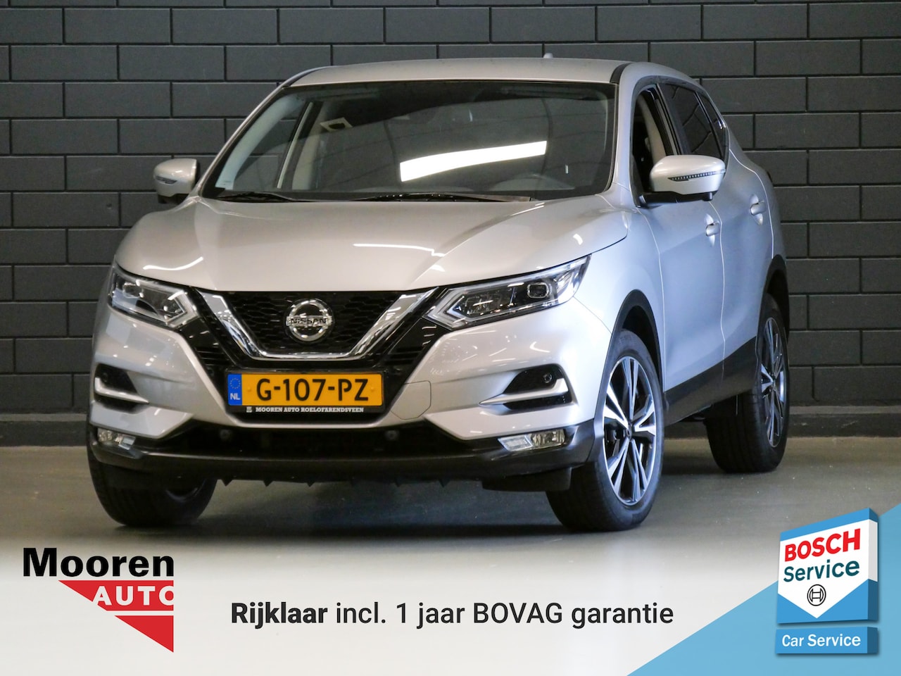 Nissan Qashqai - 1.3 DIG-T 160PK Automaat N-Connecta | TREKHAAK | CAMERA | 1.500KG TREKGEW. | - AutoWereld.nl