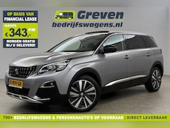 Peugeot 5008 - 1.2 PureTech 7p 360 Camera Pano Sfeerverl. LED Virtual Carplay Cruise Clima Navi Leder PDC
