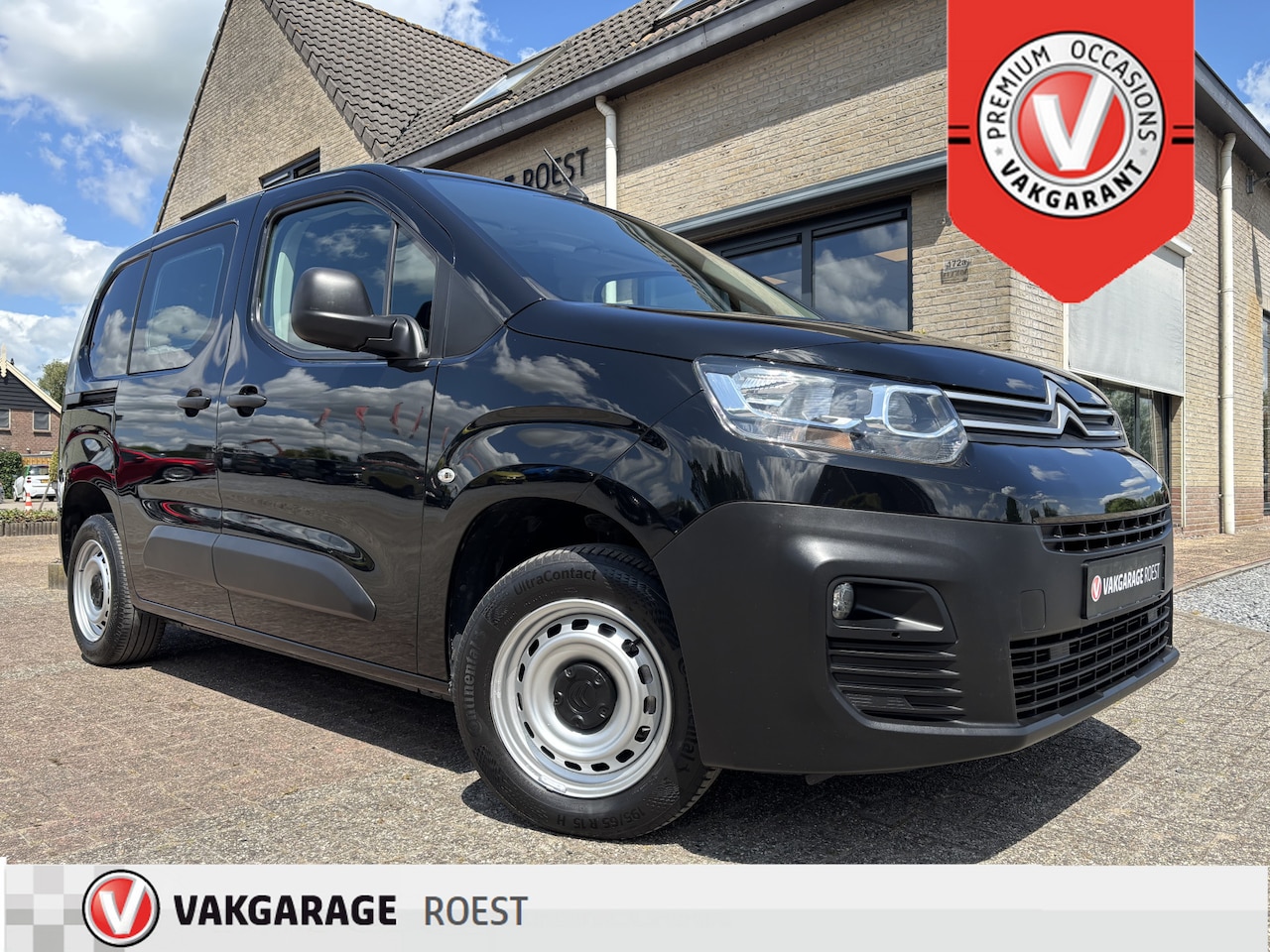 Citroën Berlingo - 1.2 Club BTW VRIJ Airco / Carplay / Trekhaak - AutoWereld.nl