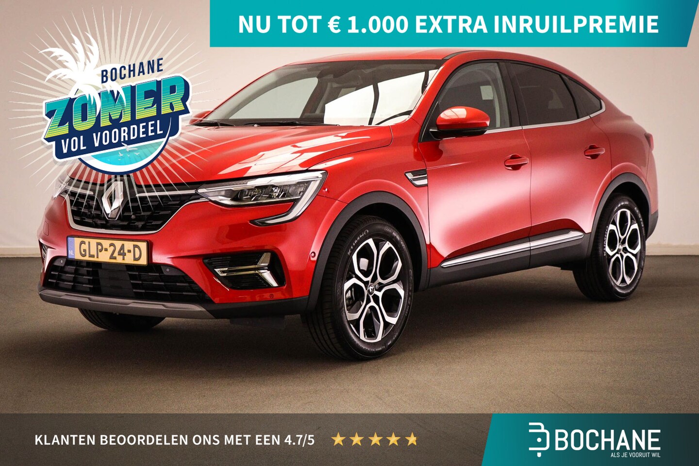 Renault Arkana - 1.6 E-Tech Hybrid 145 Intens | Stoel- en stuurverwarming | Elektrisch verstelbare voorstoe - AutoWereld.nl