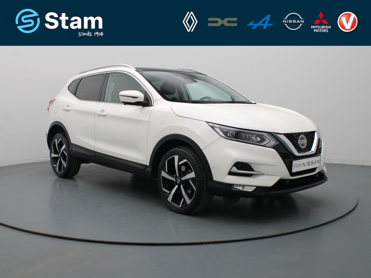 Nissan Qashqai - 160pk DIG-T Tekna Automaat 360° Camera | Cruise | Navi | Parkeersens. v+a | Stoelverw. | P - AutoWereld.nl