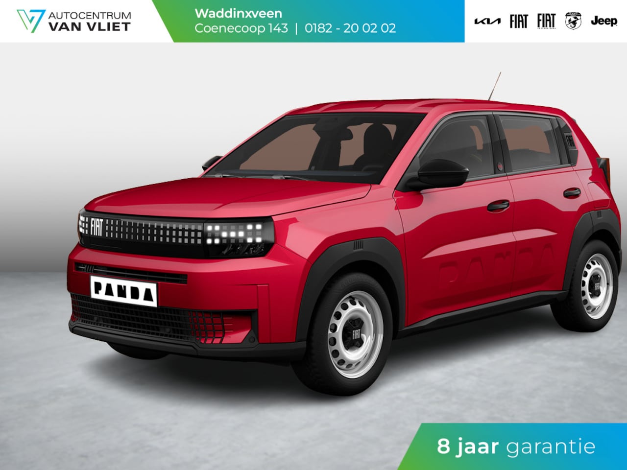 Fiat Grande Panda - Red 44 kWh | Airco | Cruise | Apple Carplay | 16" | PDC | Private Lease € 365,-* - AutoWereld.nl