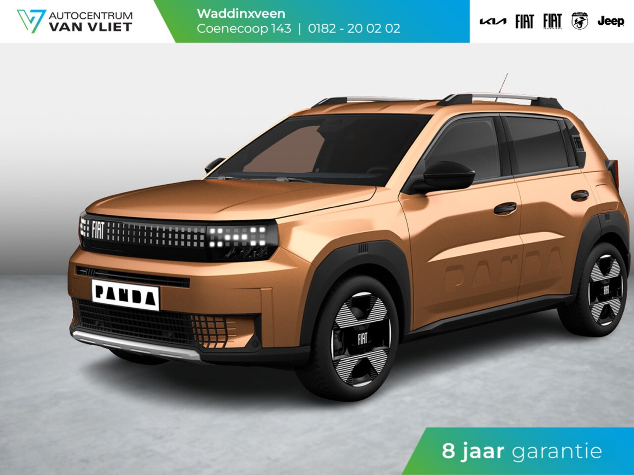 Fiat Grande Panda - La Prima 44 kWh | Uit voorraad leverbaar | Clima | Cruise | Camera | Apple Carplay | 17" | - AutoWereld.nl