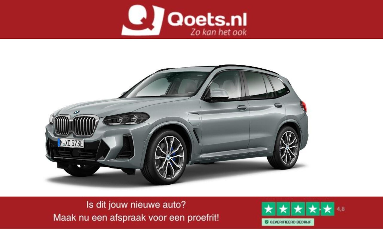 BMW X3 - xDrive30e High Executive M Sport - Panoramadak - Sportstoelen - Active Cruise Control - Pa - AutoWereld.nl