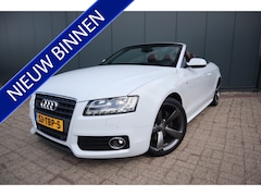 Audi A5 Cabriolet - 2.0 TFSI quattro Pro Line S Automaat/S-tronic S-Line Sportleder B&O Nekverwarming Etc. Etc