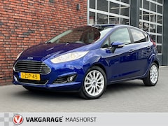 Ford Fiesta - 1.0 EcoBoost Titanium X Distr.riem+Gr.Beurt ParkeerSensoren/LED/KeylessStart/Clima/Airco/C