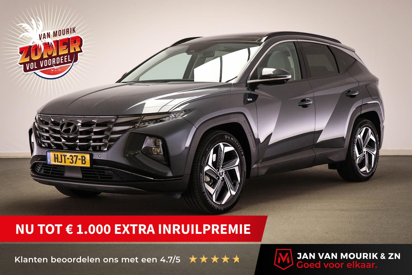 Hyundai Tucson - 1.6 T-GDI MHEV Premium Sky | PANORAMADAK | STOELKOELING | 360 CAMERA - AutoWereld.nl