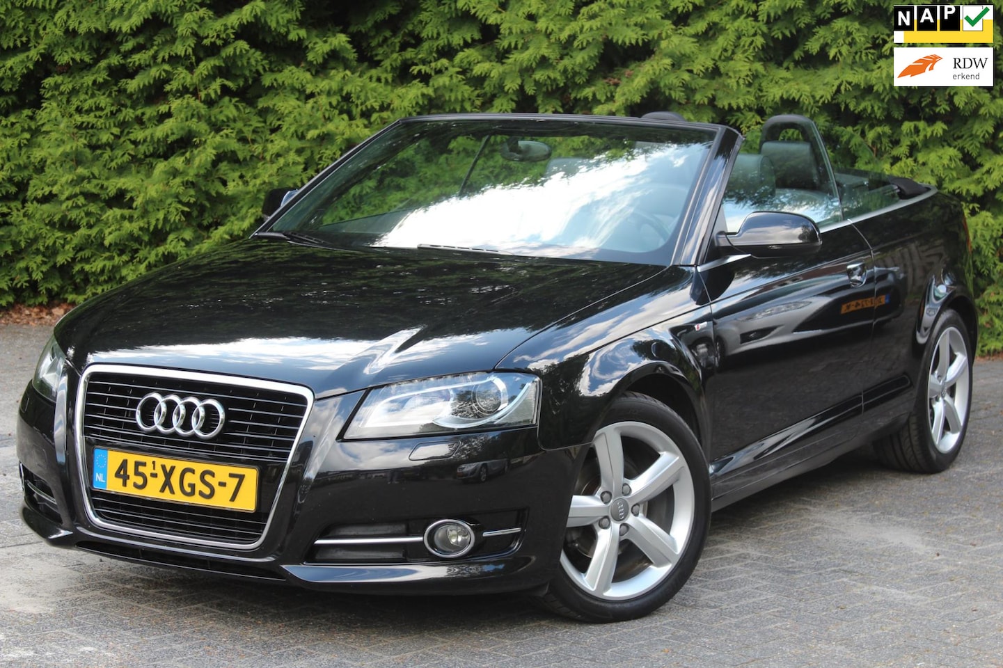 Audi A3 Cabriolet - 1.2 TFSI Ambition Pro Line S Cabrio 105PK | Stoelverwarming | Navigatie | Climate Control - AutoWereld.nl