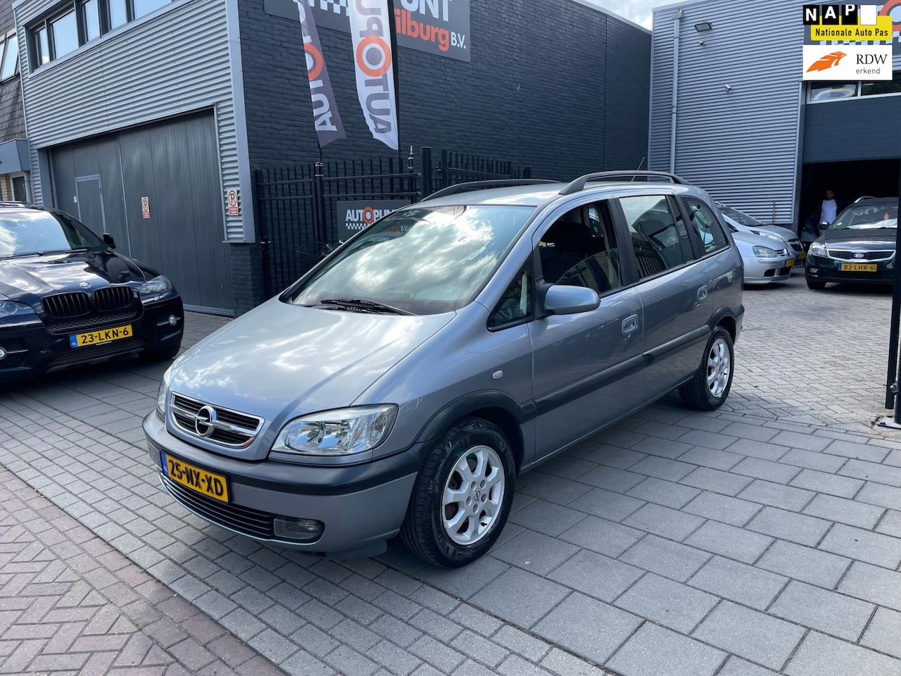 Opel Zafira - 1.8-16V Elegance 2e Eigenaar! Trekhaak 7Pers Airco NAP APK - AutoWereld.nl