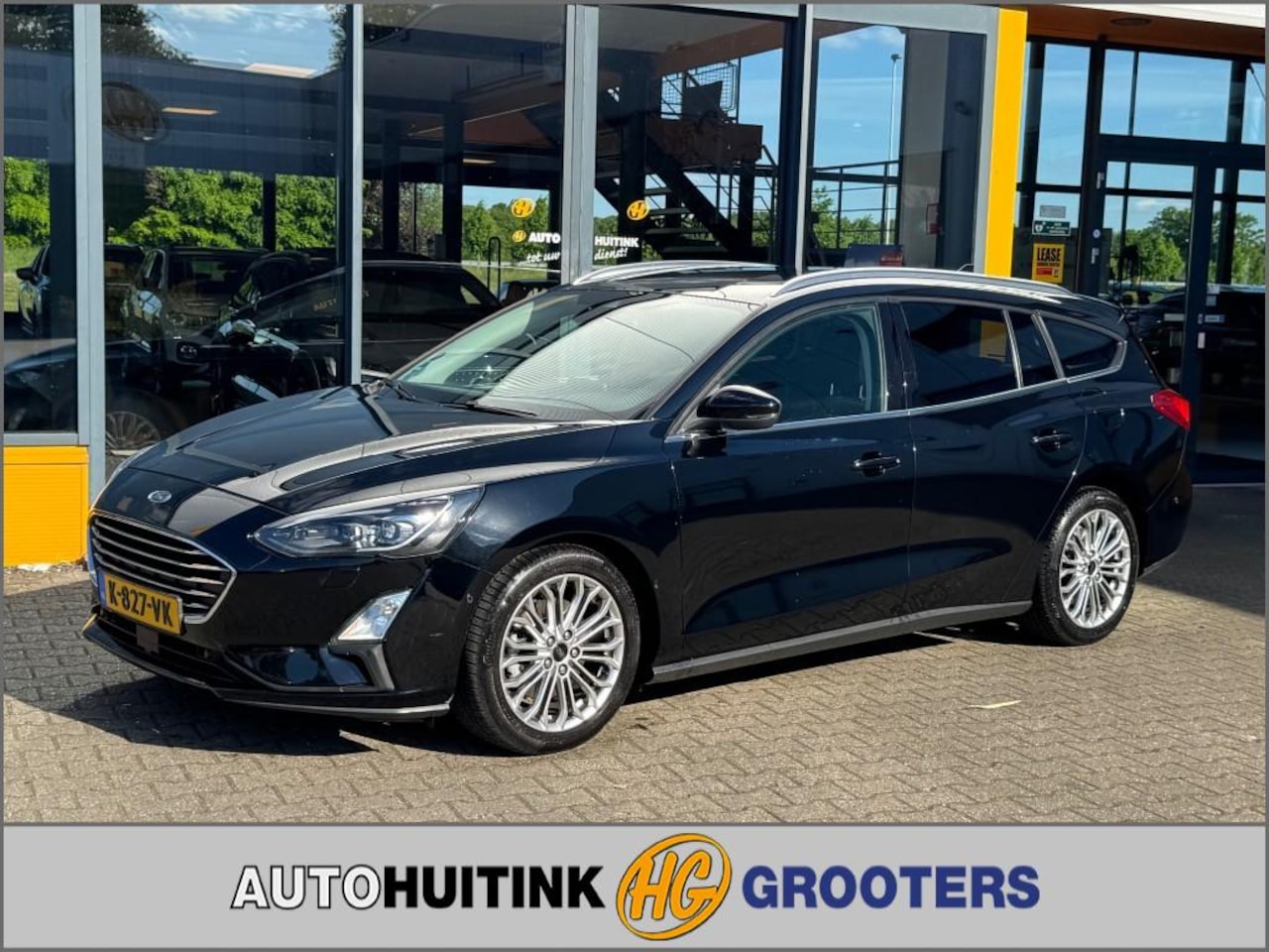 Ford Focus - 1.0 Ecoboost Titanium Business - adaptive - stoel/stuurverwarm - AutoWereld.nl