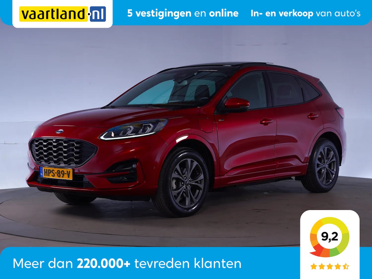 Ford Kuga - 2.5 PHEV ST Line X [ Panorama LED Camera ] - AutoWereld.nl