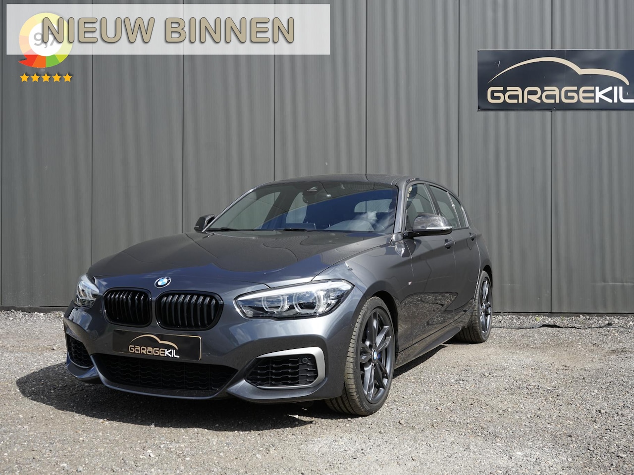 BMW 1-serie - M140i Edition Shadow Executive Orig. NL / NAP / Akrapovic einddemper / M performance / Pan - AutoWereld.nl