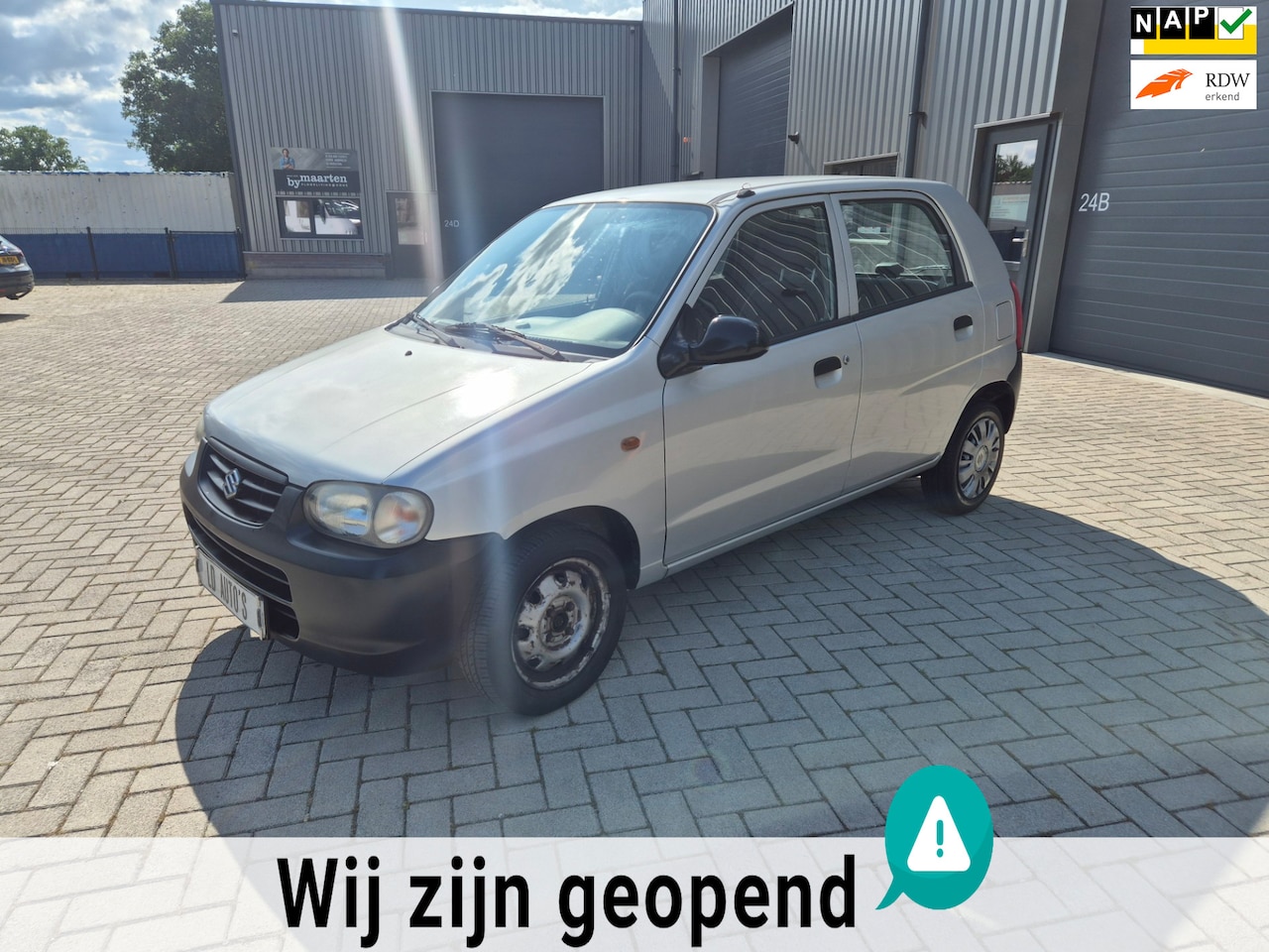 Suzuki Alto - 1.1 GX Spirit INRUIL KOOPJE ZO MEENEMEN € 995 - AutoWereld.nl