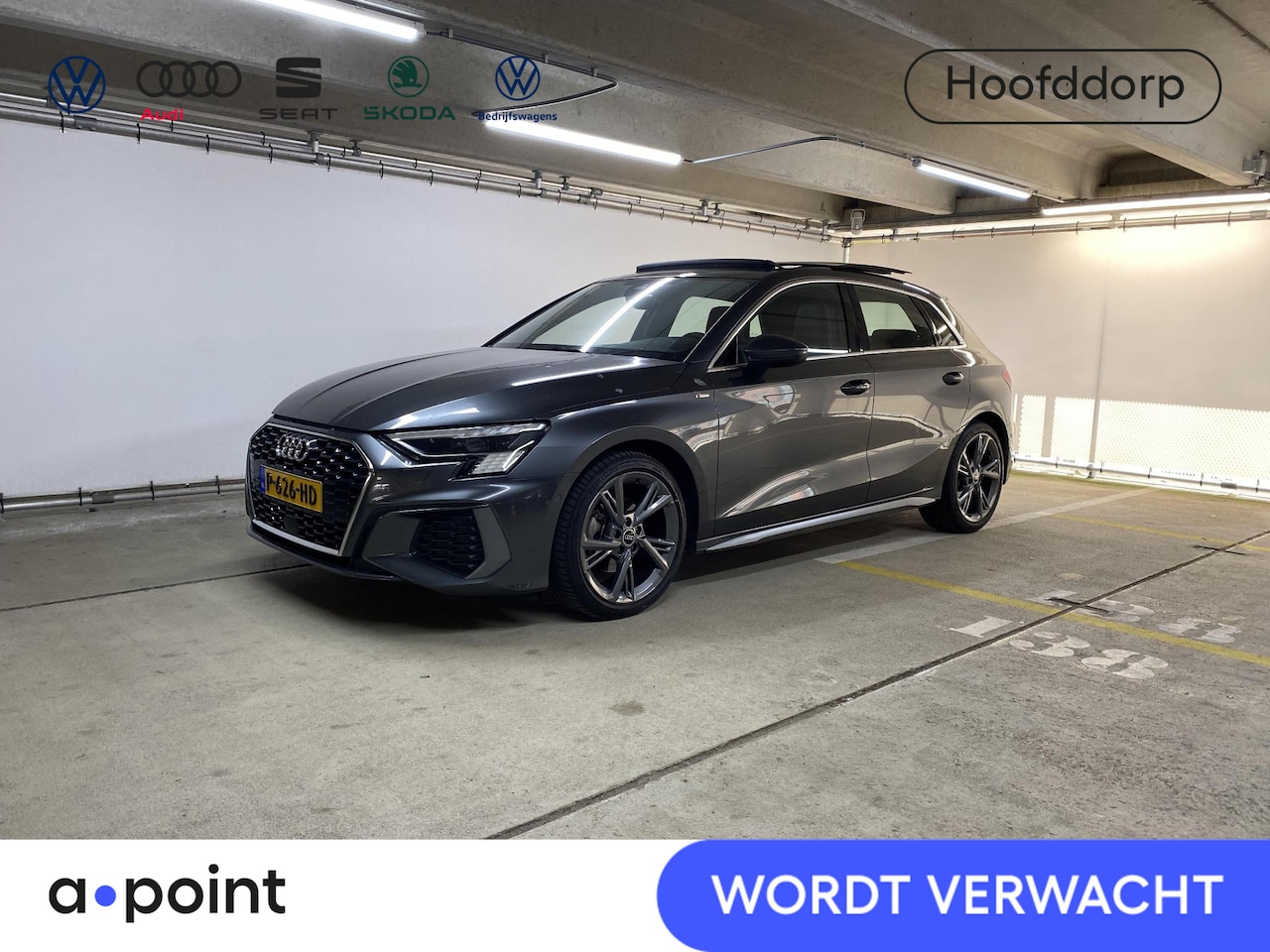Audi A3 Sportback - 35 TFSI S edition 150pk S-tronic | Navigatie | Panoramadak | Parkeersensoren (Park assist) - AutoWereld.nl
