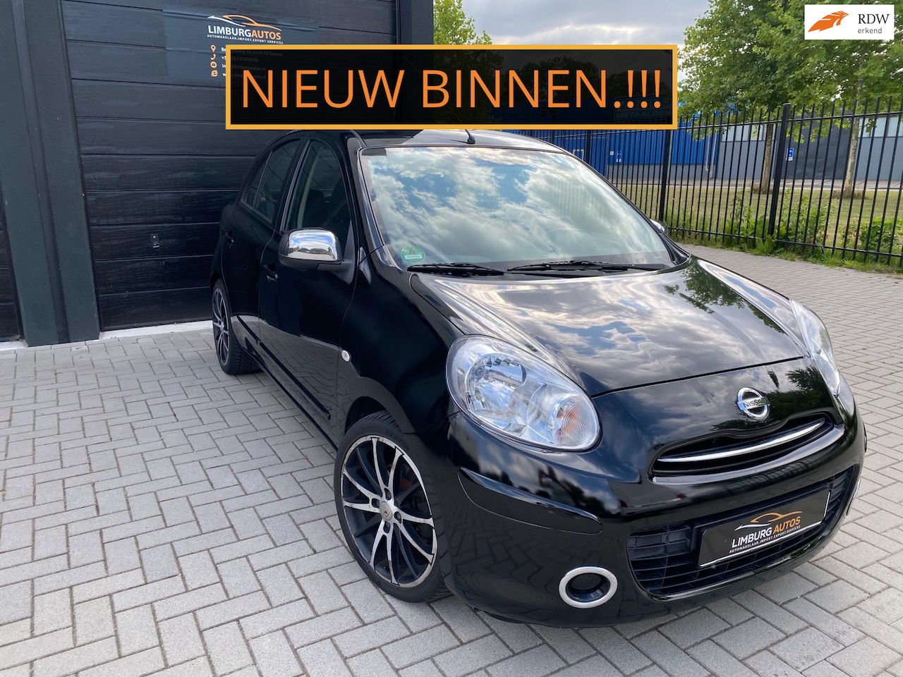 Nissan Micra - 1.2 Acenta Digitale Airco Elek Ramen Navigatie 17'' - AutoWereld.nl