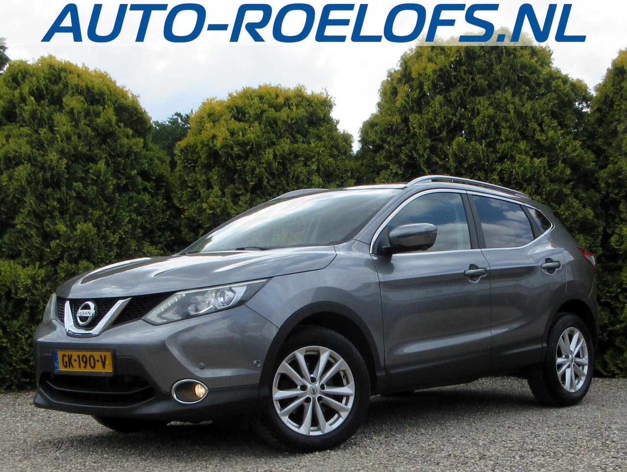 Nissan Qashqai - 1.2 Tekna Automaat*Leder*360cam*Pano.dak* - AutoWereld.nl