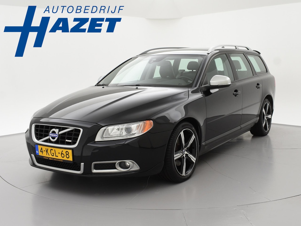 Volvo V70 - 1.6 T4 180 PK AUT. R-DESIGN ORIG. NL + LEDER | TREKHAAK | 18 INCH | STOELVERWARMING - AutoWereld.nl
