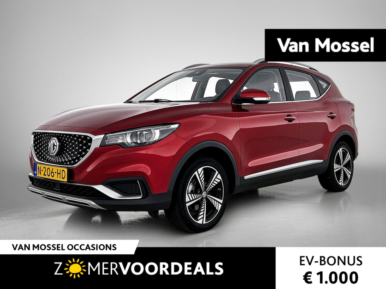 MG ZS - Luxury 45 kWh | Panoramadak |  Lederen Bekleding | Navigatie | Camera | - AutoWereld.nl