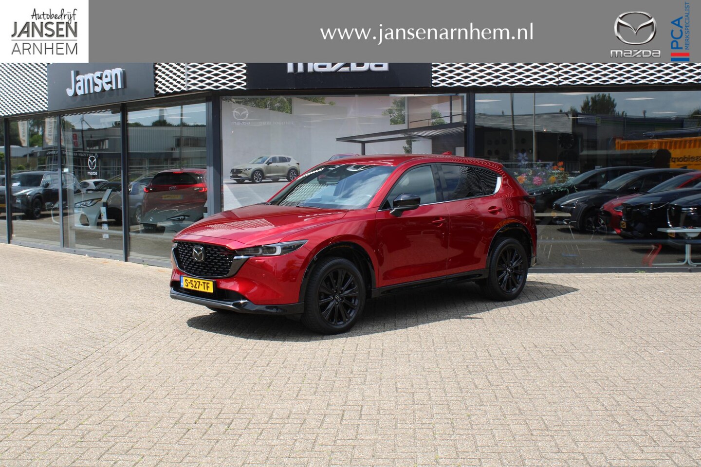Mazda CX-5 - 2.0 SkyActiv-G 165 Homura 2.0 SkyActiv-G 165 Homura , Automaat, Half Leder, 360 Camera, Adap. Cruise, Navi, LKA, Ele - AutoWereld.nl