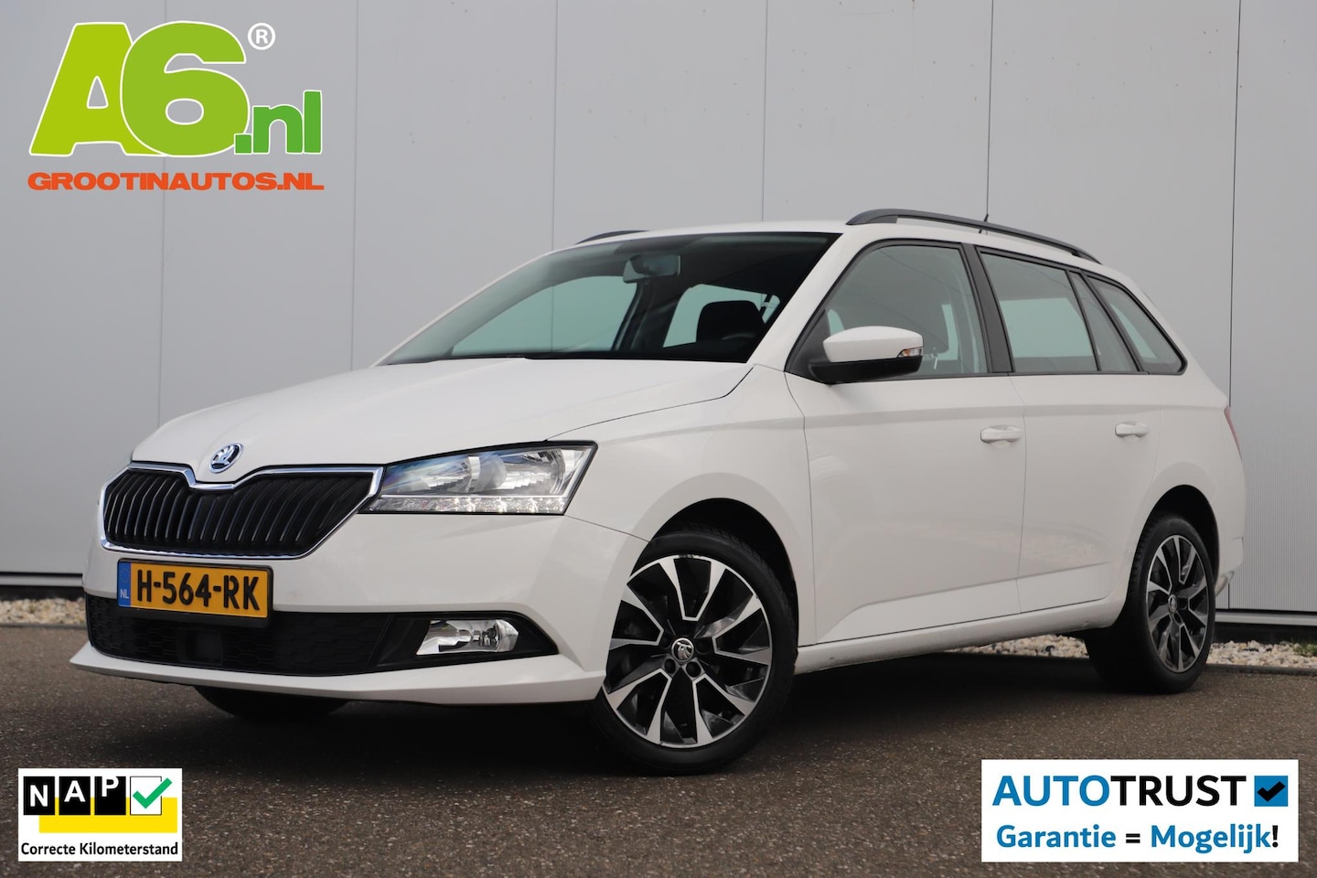Skoda Fabia Combi - 1.0 TSI Business Edition 95PK 16 inch Navigatie Carplay Bluetooth Android Airco Cruise Par - AutoWereld.nl