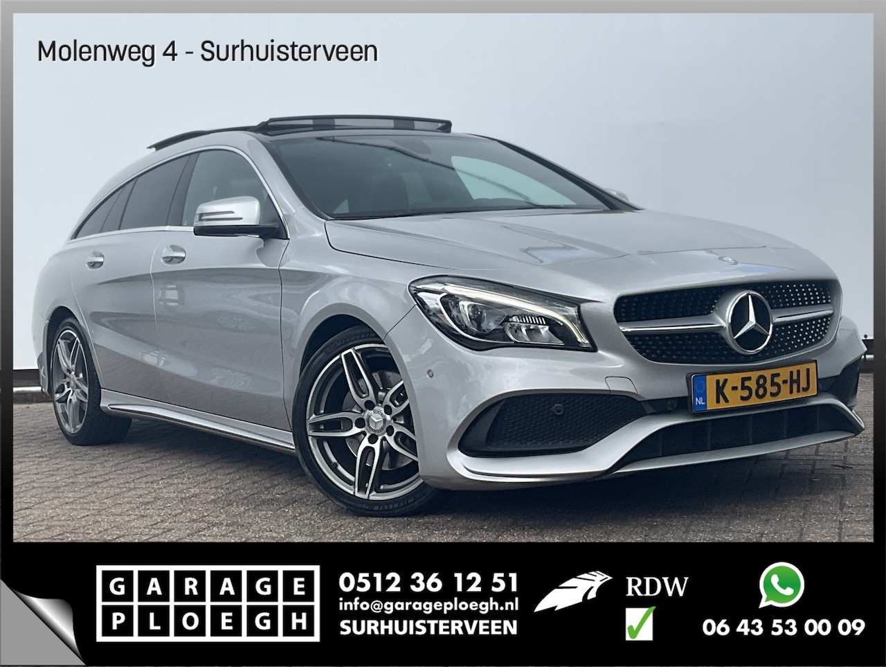Mercedes-Benz CLA-klasse Shooting Brake - 250 Prestige AMG HK Pano.dak Top staat - AutoWereld.nl