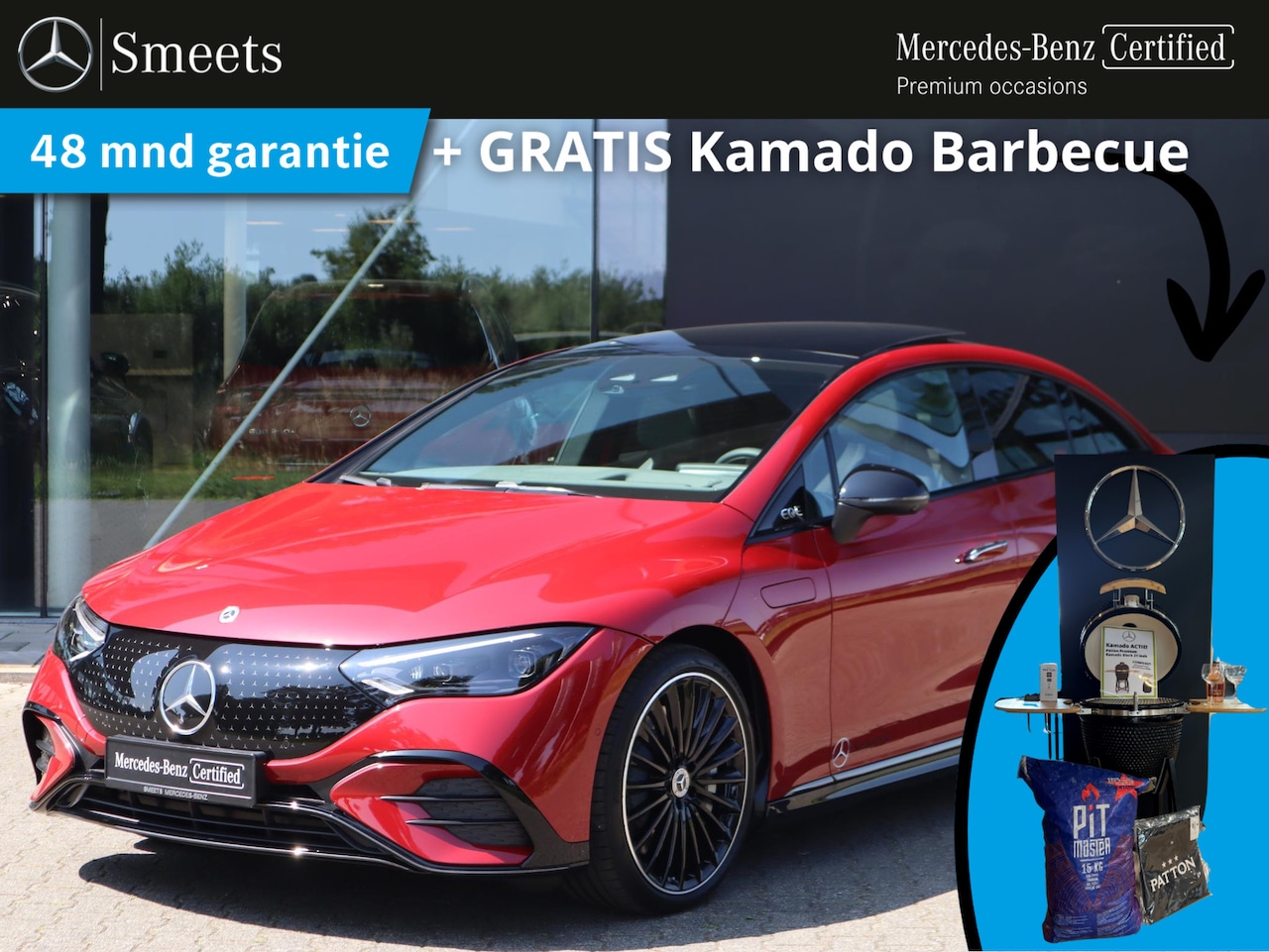 Mercedes-Benz EQE - 300 Business Solution AMG 90 kWh 300 Business Solution AMG 90 kWh - AutoWereld.nl