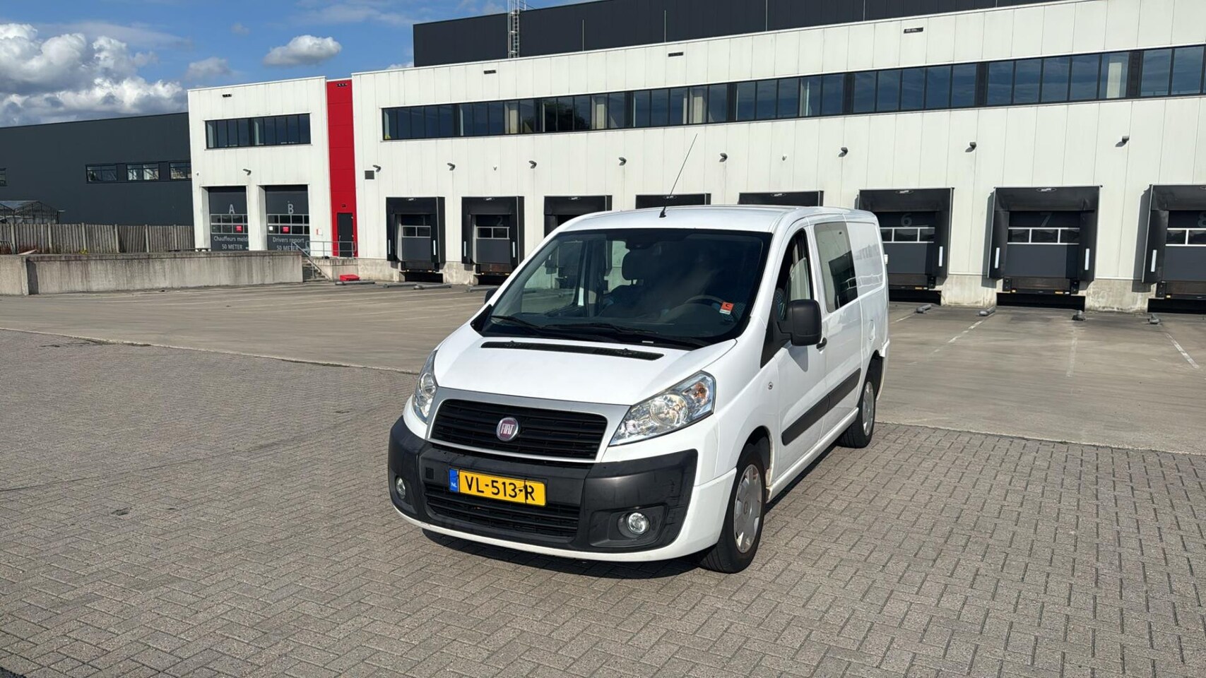 Fiat Scudo - 12 1.6 MultiJet LH1 SX Dubbele Cabine Airco Lang Wit 2015 - AutoWereld.nl