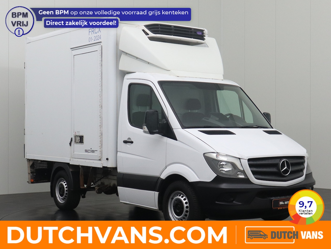 Mercedes-Benz Sprinter - 316CDI Koel|Vries bakwagen 12/230V +20/-20℃ | Euro 6 | Airco | Zijdeur | Navigatie | Camer - AutoWereld.nl