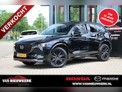 Mazda CX-5 - 2.0 e-SKYACTIV-G M-Hybrid 165pk Automaat Homura Sunroof Leder Pakket Stoelkoeling Carplay