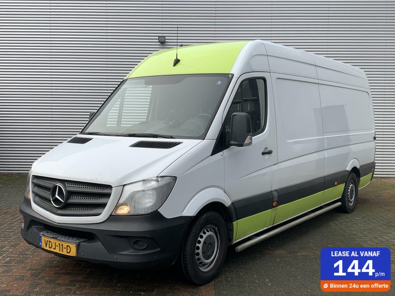 Mercedes-Benz Sprinter - bestel 314 2.2 CDI 432 Lang Hoog Maxi Airco Cruise Control 2-Zits Bank Pdc Bouwjaar 2017 - AutoWereld.nl