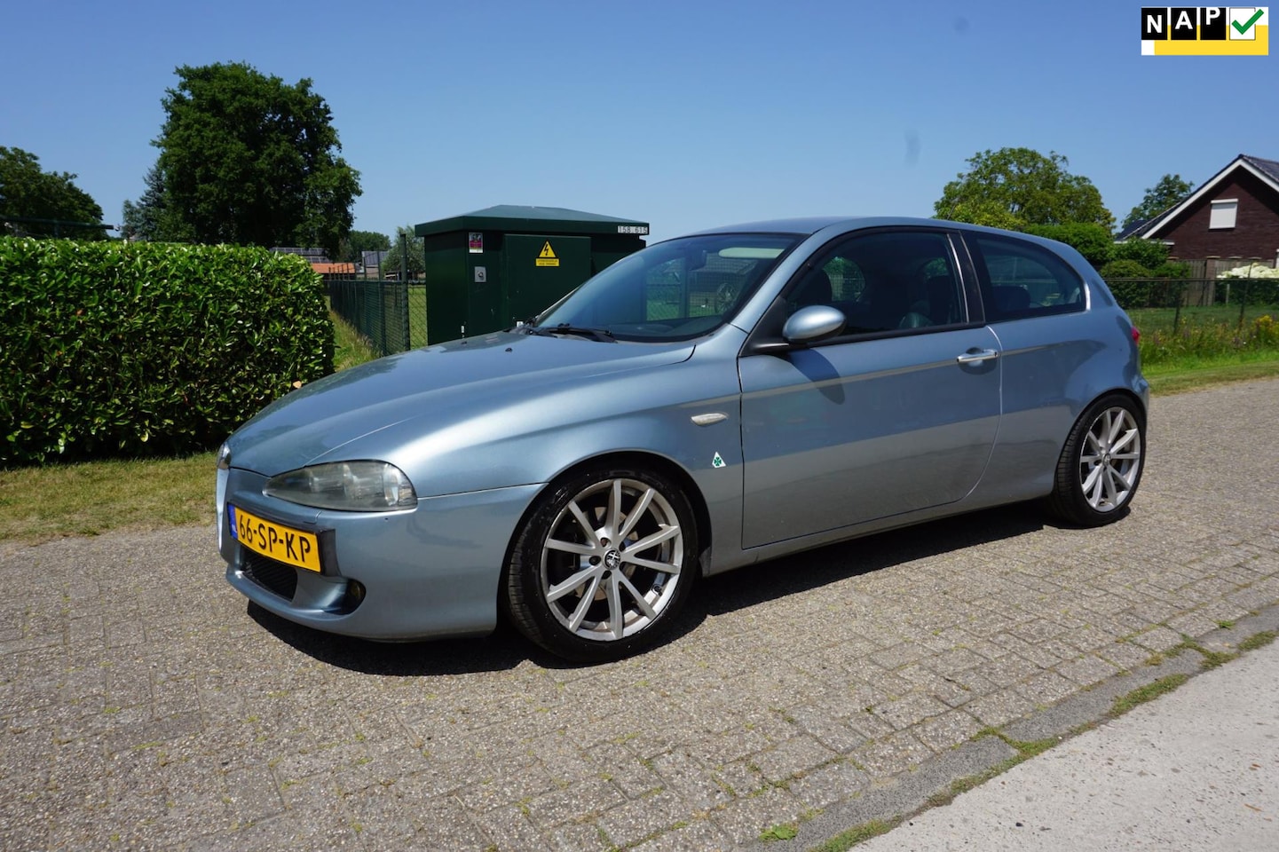 Alfa Romeo 147 - 2.0 T.Spark Distinctive 150pk LEDER - AutoWereld.nl